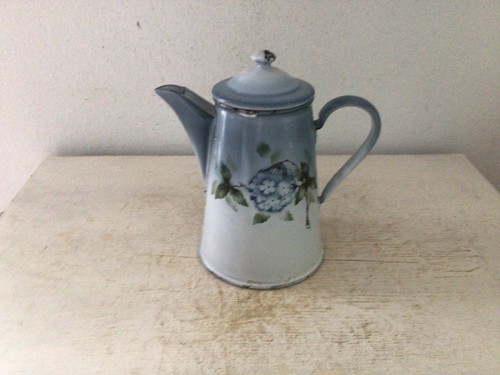 Alte emaille kanne krug - alte, shabby