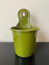 Alter Emaille Wandbehälter