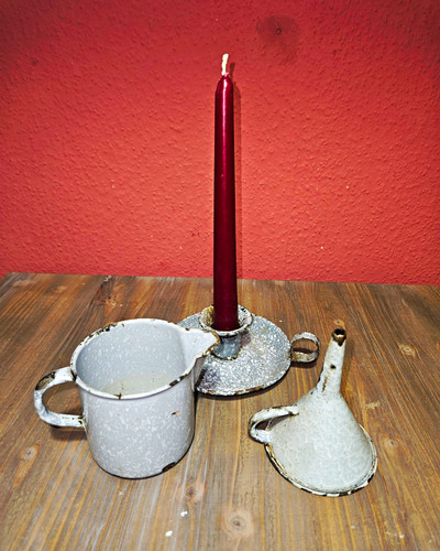 Vintage emaille set - set, |