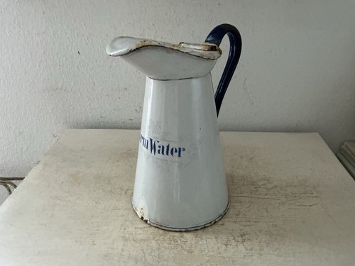 Alter emaille krug warm - alter,