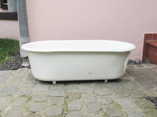 Alte große emaillewanne - alte,