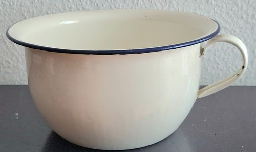 Nachttopf aus emaille - aus,