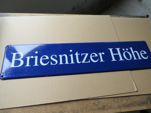 Altes dresdner straßenschild - altes,