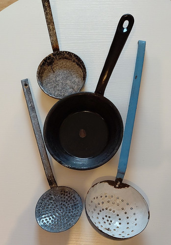 Emaille klößeschaumkelle und - klößeschaumkelle,