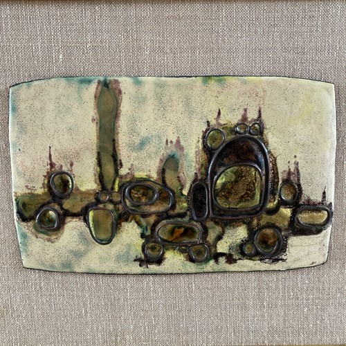Emaille kunstwerk yvette - yvette, linol