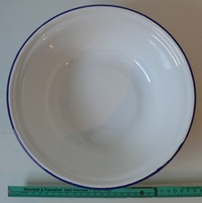 alte Emaille Schüssel 26 cm