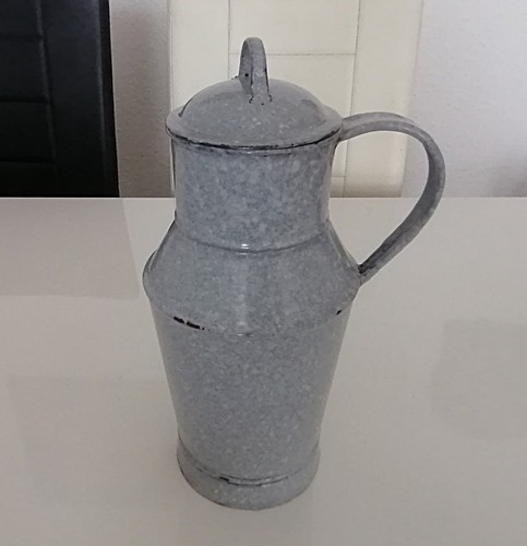 Vintage emaille kanne 60er - vintage,