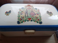 alter Emaille Brotkasten