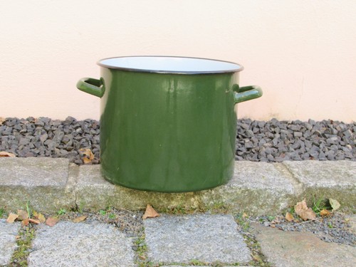 Alter emailtopf emaille topf - emaille,