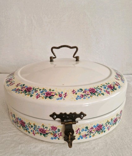 Vintage emaille brotkasten - vintage,