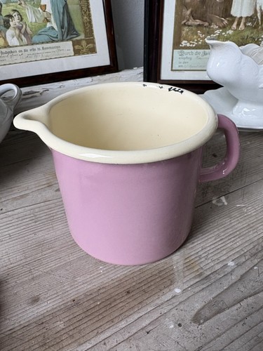 Alter emaille becher - emaille,