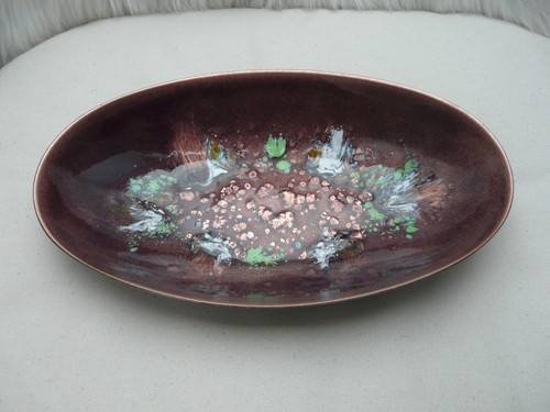 Vintage kupferschale emaille - vintage,